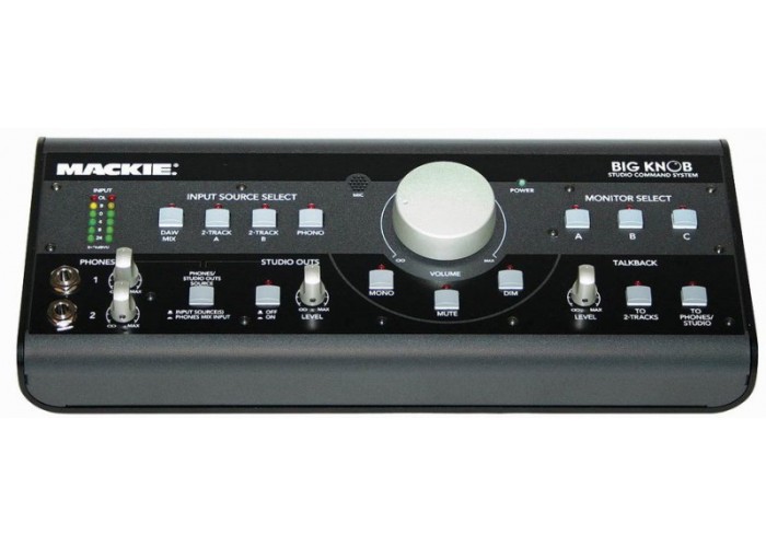 MACKIE Big Knob - Настольный регулятор уровня / мониторный переключатель / блок двусторонней связи