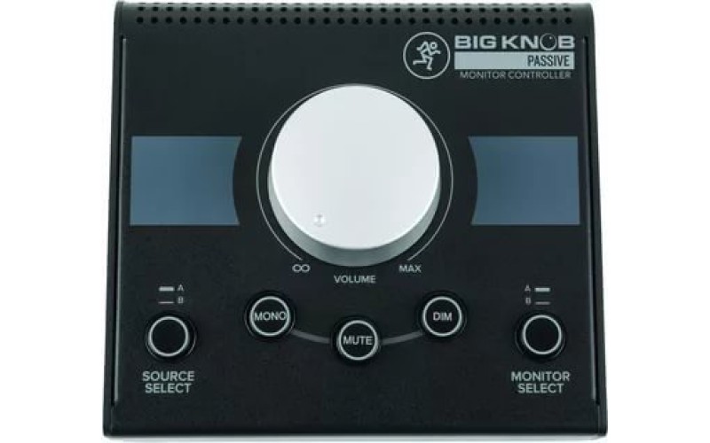 MACKIE Big Knob Passive Настольный регулятор уровня, мониторный переключатель, 2 стерео входа/2 стер