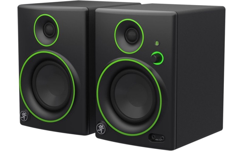 MACKIE CR4BT пара студийных мониторов, мощность 50 Ватт, динамик 4', твиттер 0,75', цвет черный, Blu