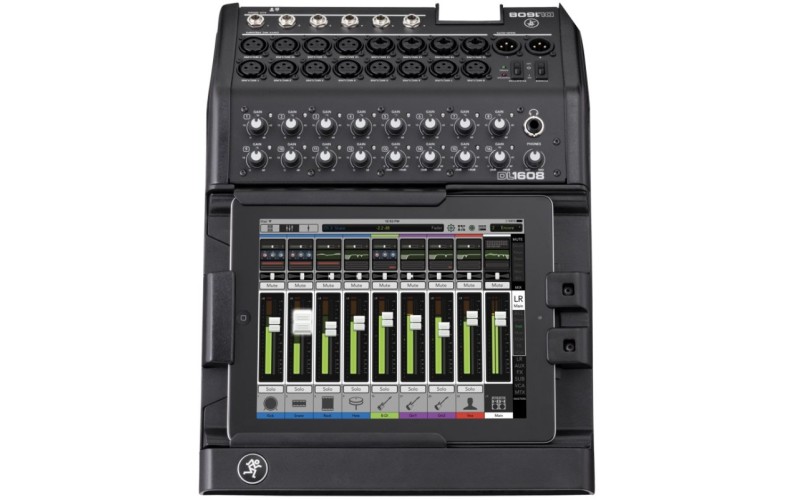 MACKIE DL1608 - 16-канальный цифровой аудио микшер с управлением через iPad