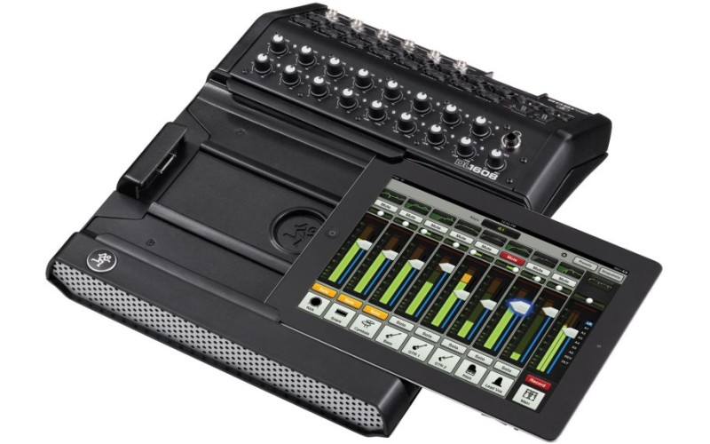 MACKIE DL1608 - 16-канальный цифровой аудио микшер с управлением через iPad