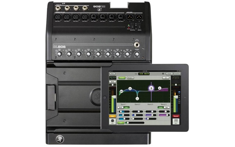 MACKIE DL806 8-канальный цифровой аудио микшер с управлением через iPad4 и iPad Mini, разъем Lightni