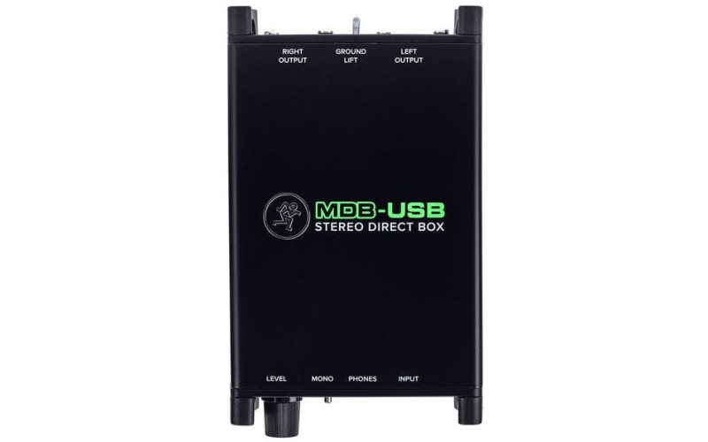 MACKIE MDB-USB стерео директ бокс со встроенным USB интерфейсом