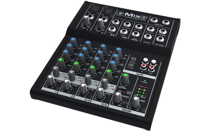 MACKIE Mix8 - 8-канальный компактный микшер