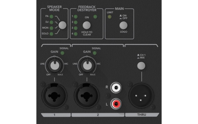 MACKIE SRM550 - активная 2-полосная акустическая система