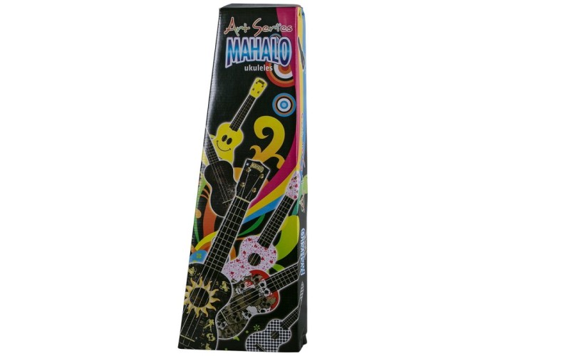 MAHALO U-40 SK Skull - укулеле сопрано с чехлом