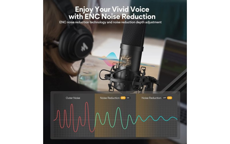 Maono AU-A04E USB микрофон конденсаторный