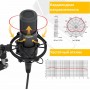 Maono AU-PM320S микрофон конденсаторный кардиоидный