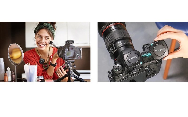 Maono AU-WM820 A2 ультракомпактная беcпроводная система