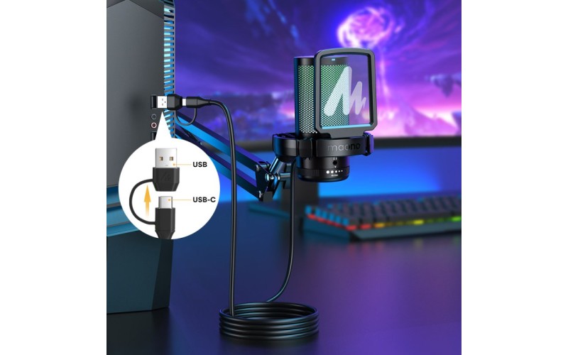 Maono DGM20S конденсаторный USB микрофон