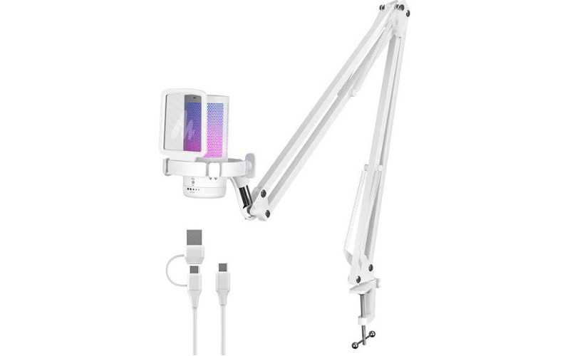 Maono DGM20S (white) конденсаторный USB микрофон