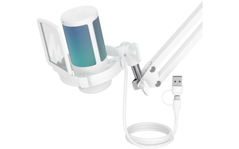 Maono DGM20S (white) конденсаторный USB микрофон