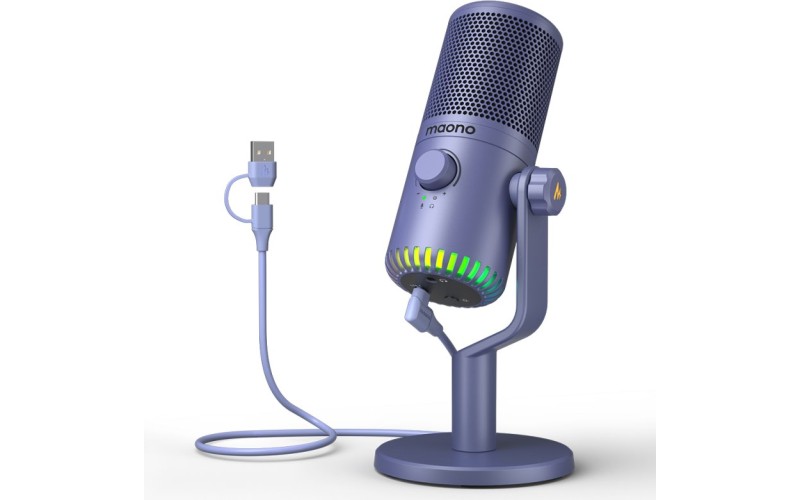 Maono DM30 (purple) конденсаторный USB микрофон