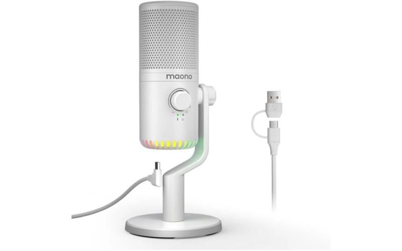 Maono DM30 (white) конденсаторный USB микрофон