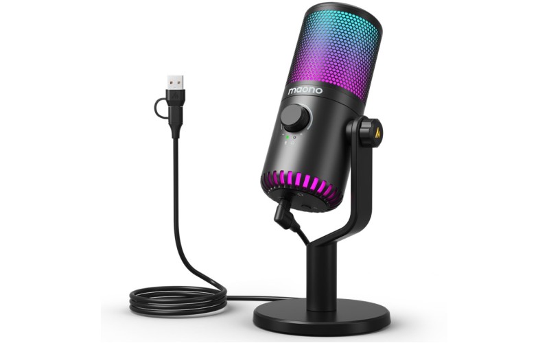 Maono DM30RGB конденсаторный USB микрофон