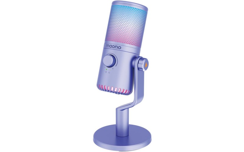 Maono DM30RGB (purple) конденсаторный USB микрофон