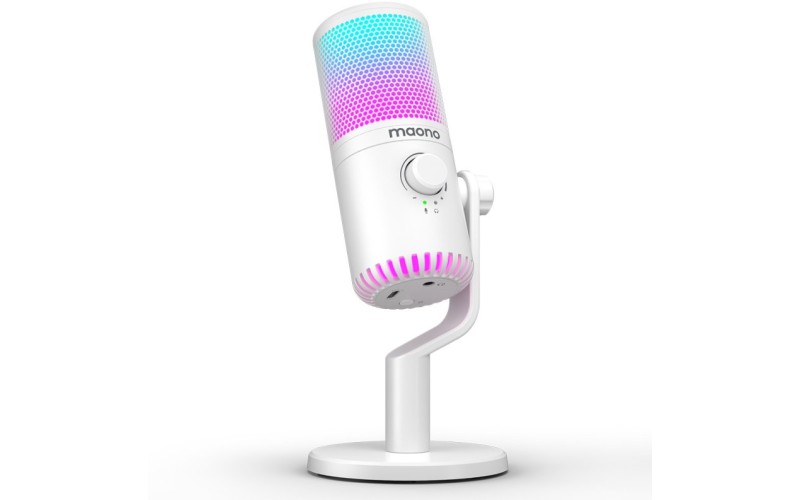 Maono DM30RGB (white) конденсаторный USB микрофон