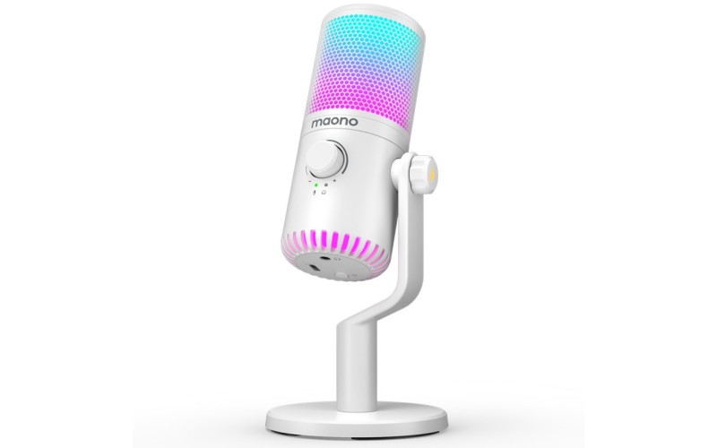 Maono DM30RGB (white) конденсаторный USB микрофон