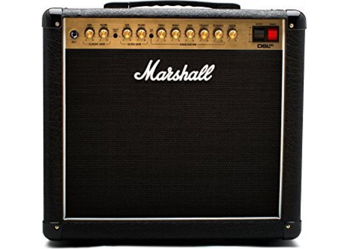 MARSHALL DSL20 COMBO Усилитель гитарный ламповый 20Вт, комбо, динамик Celestion Seventy-80 , 2 канал