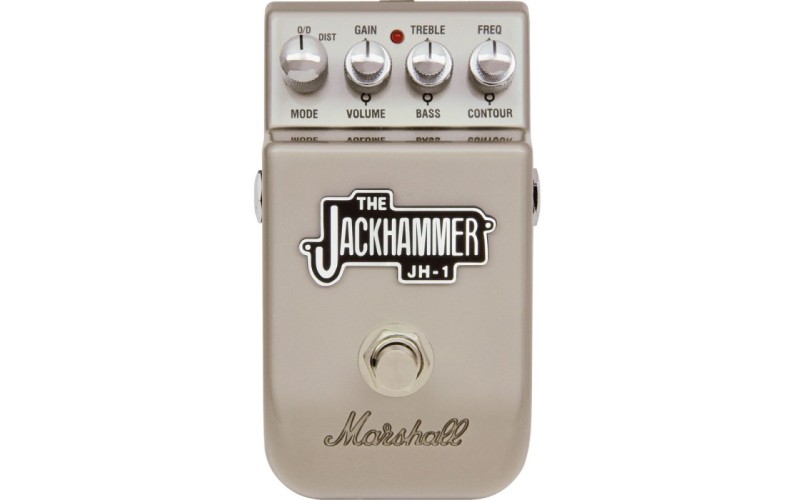 MARSHALL JH-1 THE JACKHAMMER EFFECT PEDAL педаль эффектов хай-гейн дисторшн