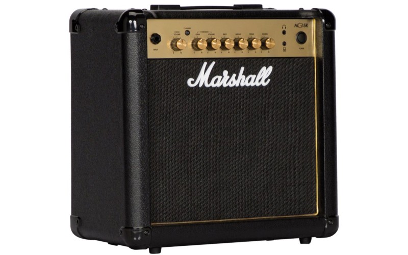 MARSHALL MG15GR комбо гитарный, 15Вт, 1х 8', пружинный ревербератор