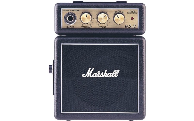 MARSHALL MS-2 MICRO AMP (BLACK) усилитель гитарный транзисторный, 1 Вт