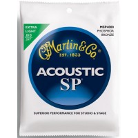 MARTIN MSP4000 - струны для акустической гитары 10-47, фосфор/бронза
