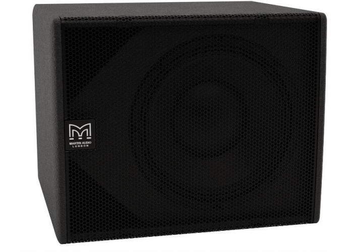 MARTIN AUDIO CSX112B пассивный сабвуфер, 1 x 12', 400 Вт AES, 128 dB, 8 Ом, 21.5 кг, цвет черный