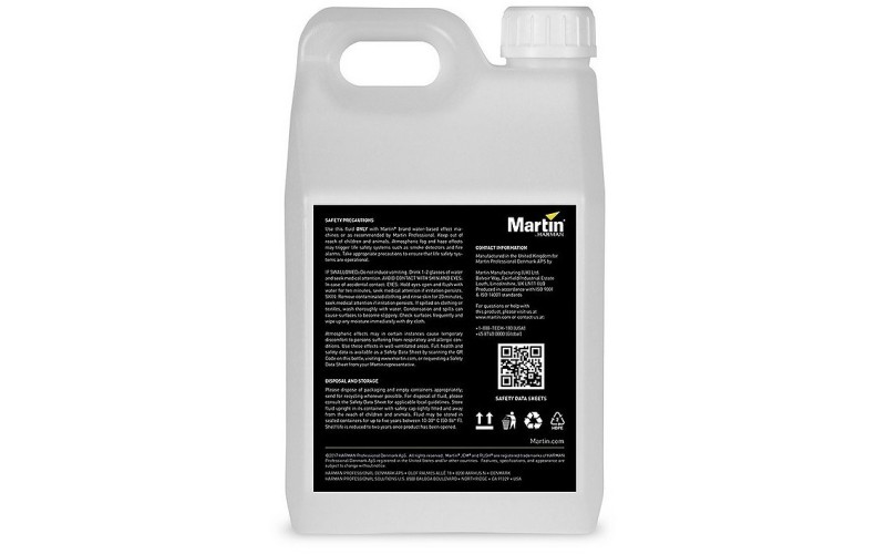 Martin C-Plus Fluid 2.5 L - Жидкость для генерат. тумана Jem Compact Hazer Pro,