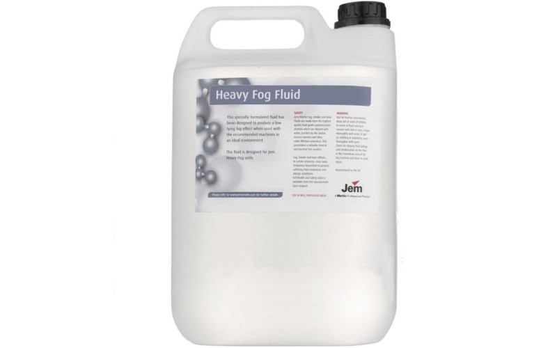 Martin Heavy Fog Fluid C3 - Жидкость для генераторов тяжелого дыма (медленное время рассеивания), 5л