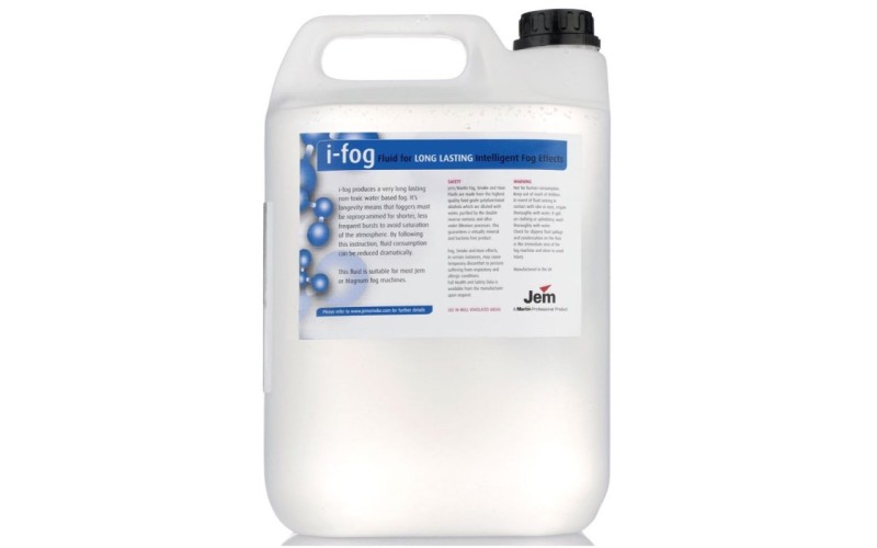 Martin I-Fog Fluid - жидкость долгого рассеивания для всех типов генераторов дыма, 5л