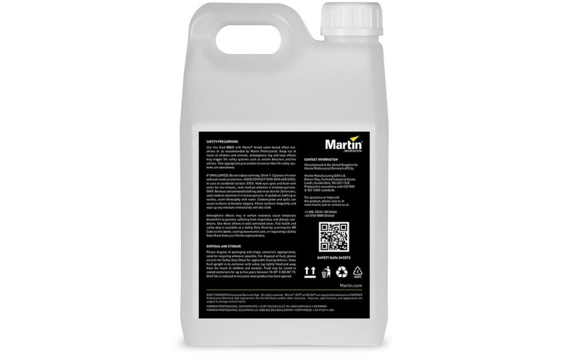 MARTIN Pro Clean and Storage 2,5L - жидкость для проведения сервис обслуживания генераторов 2,5л