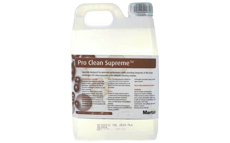 Martin Pro Clean Supreme 2.5 L - жидкость для проведения сервисного обслуживания генераторов ,2.5 л