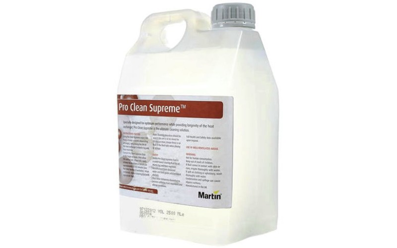 Martin Pro Clean Supreme 2.5 L - жидкость для проведения сервисного обслуживания генераторов ,2.5 л