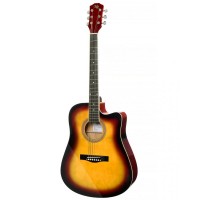 MARTIN ROMAS MR-441 SB 41” Гитара акустическая с ВЫРЕЗОМ, тип Dreadnought