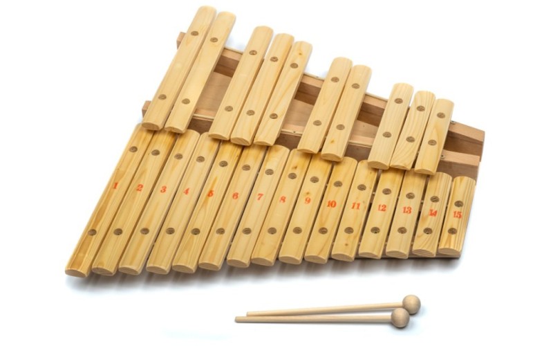 Мастерская Сереброва MS-K1-KS-11 Ксилофон хроматический, 25 пластин, Ля мажор