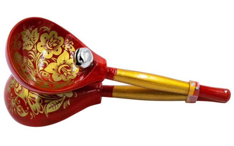 Мастерская Сереброва MS-K1-LZ-05 Ложки в станке с бубенцами, 1 категория