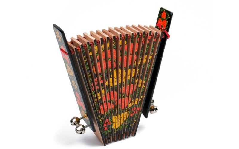 Мастерская Сереброва MS-K1-TR-06 Трещотка пластинчатая большая, с бубенцами, 1 категория