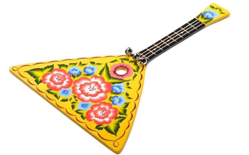 Мастерская Сереброва MS-K2-BL-01 Сувенир-балалайка детская. Мастерская Сереброва