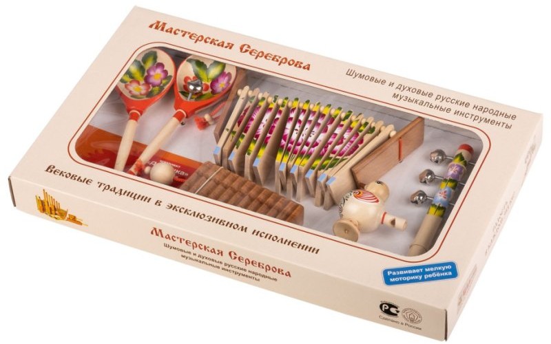 Мастерская Сереброва MS-K2-KT-07 Комплект инструментов «Антошка»