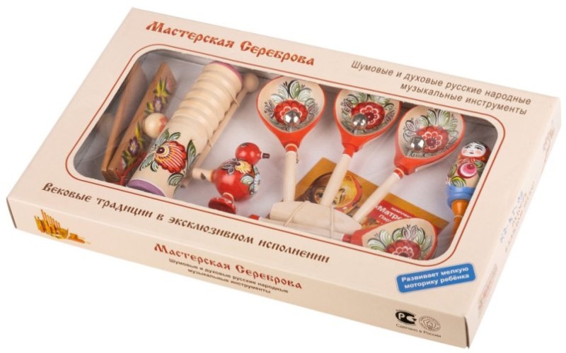 Мастерская Сереброва MS-K2-KT-09 Комплект инструментов «Матрешка»