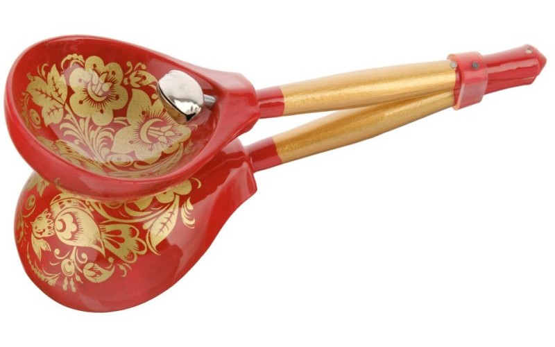 Мастерская Сереброва MS-K2-LZ-05 Ложки в станке с бубенцами