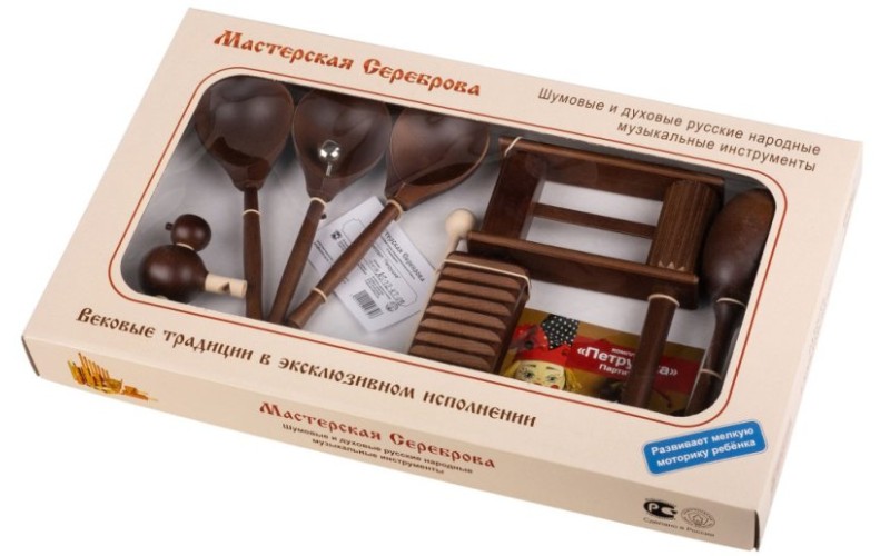 Мастерская Сереброва MS-T2-KT-08 Комплект инструментов «Петрушка», тонировка
