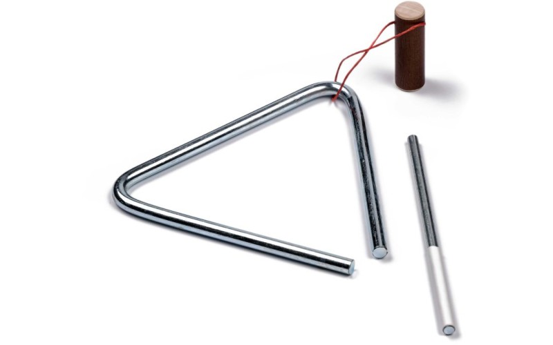 Мастерская Сереброва MS-ZH-TR-812 Треугольник с палочкой, 12см