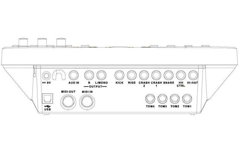 MEDELI DD508 - электронная барабанная установка