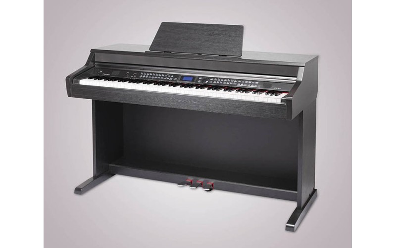 MEDELI DP370 фортепиано цифровое, молоточковая механика, полифония 128, 600 голосов,3 педали, стойка