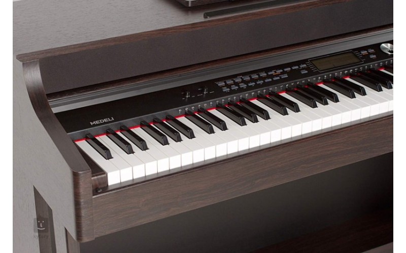 MEDELI DP388 фортепиано цифровое, молоточковая механика, полифония 128, 500 голосов, 3 педали
