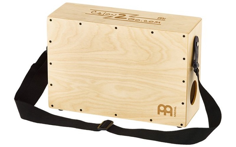 Meinl CAJ2GO-1 Cajon2Go Series Stand-Up Кахон горизонтальный с ремнем, береза, 30см