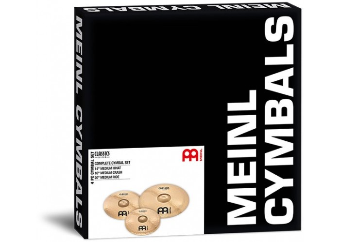 Meinl CC141620 Classics Custom Complete Cymbal Set Комплект тарелок 14, 16, 20
