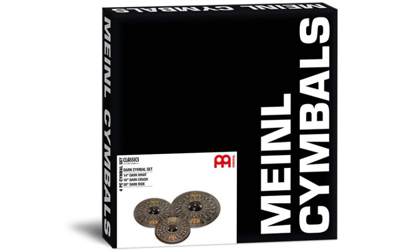 Meinl CCD141620 Classics Custom Dark Cymbal Set Комплект тарелок 14, 16, 20